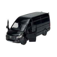 Іграшкова модель Kinsmart Mercedes-Benz 5 Sprinter інерційна металева чорна (KT5426WBC)