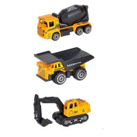 Набір машинок будівельна техніка (MH-201BD)