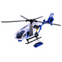 Іграшковий гелікоптер поліцейський із світло-звуковими ефектами білий (666-52Q)