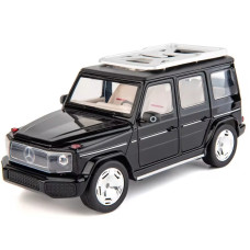 Іграшкова машинка АвтоСвіт Mercedes-Benz G-Class 1:24 інерційна металева чорна (AP-2047BC)