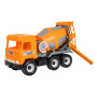Іграшка дитяча Tigres Middle truck бетонозмішувач оранжевий (39311)