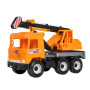 Іграшка дитяча Tigres Middle truck Автокран помаранчевий (39313)