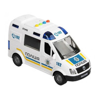 Моделька машинки Автоексперт Поліція інерційна із світло-звуковими ефектами (69609)