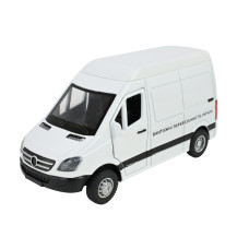 Іграшкова машинка Автопром Вантажні перевезення металева із світло-звуковими ефектами біла (AP7544A)