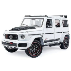 Машинка АвтоСвіт Mercedes-Benz Brabus 800 1:24 металева інерційна біла (DC24251-WT)