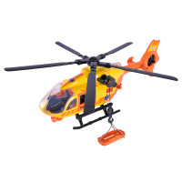 Іграшковий гелікоптер рятувальний із світло-звуковими ефектами жовтий (666-50Q)