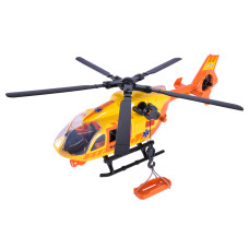Іграшковий гелікоптер рятувальний із світло-звуковими ефектами жовтий (666-50Q)
