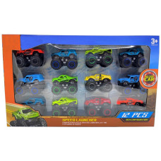 Набір машинок Monster Truck 12 шт металеві (779-3A)