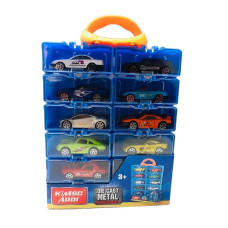 Набір металевих машинок в контейнері 12 шт (XY905-12)