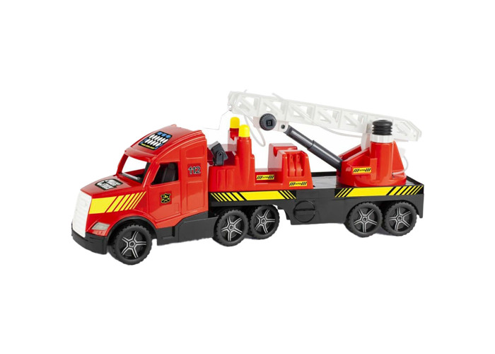 Іграшка дитяча Magic Truck Technic Пожежна вантажівка 79 см червона в коробці (36221)