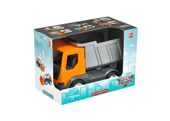 Машинка Tigres Tech Truck вантажівка в коробці (асорт.) (39477)