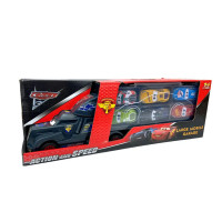 Машинка автовоз Тачки 6 машинок сіра (3788-200GR)