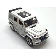 Машинка АвтоСвіт Mercedes-Benz G63 1:24 металева інерційна біла (AP-1834-WT)