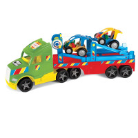 Іграшка дитяча Magic Truck Basic Вантажівка з авто-багі (36350)