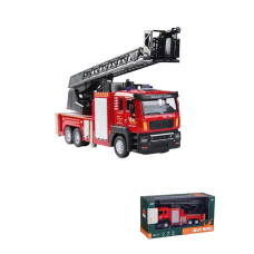 Машина пожежна 1:43 з під'ємною драбиною (1210-59E)