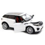 Іграшка дитяча Автопром Range Rover Evoque HSE зі звуковими ефектами 1:24 білий (68258AW)