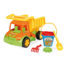 Машина Wader Gigant Самоскид з набором для пісочниці 5 ел (65002)