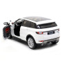Іграшка дитяча Автопром Range Rover Evoque HSE зі звуковими ефектами 1:24 білий (68258AW)