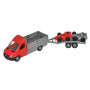 Іграшка дитяча Tigres Mercedes-Benz Sprinter з лафетом 1:24 бортовий червоний (39669)