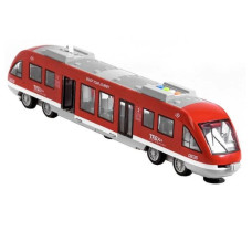 Міський трамвай АвтоСвіт інерційний червоний (AS-2629RD)