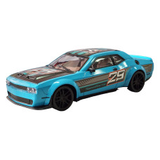 Машинка інерційна Dodge Challenger блакитна (2028/2068BL)
