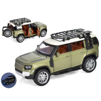 Машинка АвтоСвіт Land Rover Defender 1:22 металева інерційна хакі (AP-1721-KH)