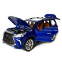 Іграшкова моделька АвтоСвіт Lexus LX570 1:24 інерційна металева синя (AP-1838BL)