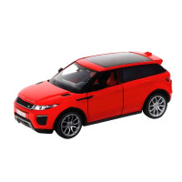 Іграшка дитяча Автопром Range Rover Evoque HSE зі звуковими ефектами 1:32 червоний (68464)