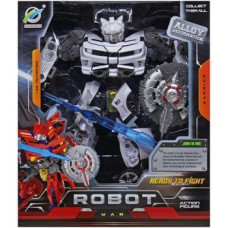 Трансформер Robot поліцейське авто білий (39-99WT)