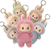 М'яка іграшка-сюрприз Labubu Exciting Macaron плюшевий підвіс зайчик (75286)