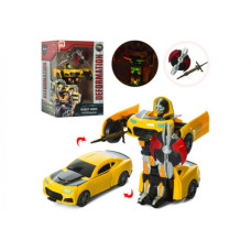 Робот-трансформер зі зброєю і світловими ефектами 13см (6568-905)