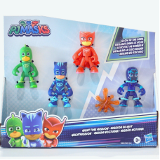 Набір фігурок Hasbro PJMASKS Герої в масках місія "Ніч" 4шт (F2836/F2647)