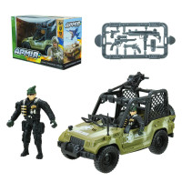 Набір Армія фігурка солдатика із транспортом баггі та аксесуарами (BL2306)