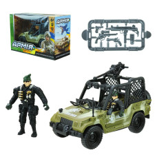 Набір Армія фігурка солдатика із транспортом баггі та аксесуарами (BL2306)