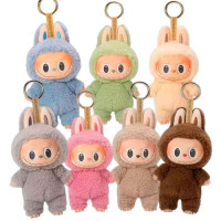 М'яка іграшка-сюрприз Labubu Exciting Macaron Season 1 плюшевий підвіс зайчик (асорт.) (KB75511)