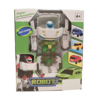 Іграшковий трансформер Автомобіль Тобот білий (XG272WT)