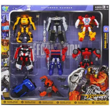 Ігровий набір трансформерів 8 шт зі зброєю (788-77Y)