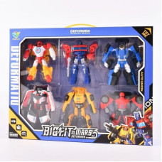 Набір фігурок Bigeit Mars Deformed трансформери 6 видів (788-25Y)
