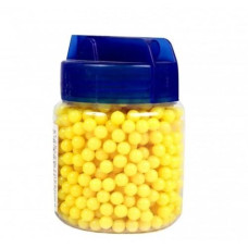 Набір пластиковик кульок для іграшкової зброї 1000 шт d-6 мм в баночці 8082 (асорт.) (A012)