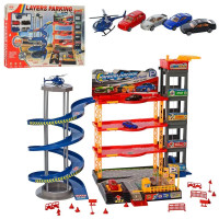 Іграшковий набір гараж-паркінг Layers Parkong 4 поверхи, з транспортом (92148)