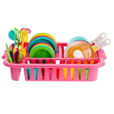 Посуд іграшковий Orion Іриска 5 з підставкою для посуду (OR103)