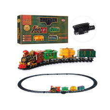 Залізниця PLAY SMART Золота Мій перший потяг з димом та світло-звуковими ефектами (0621/40352)