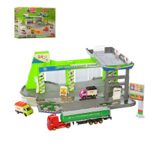 Гараж - супермаркет Deliver Goods з іграшковим транспортом (59943GR)