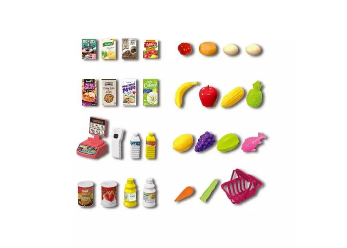 Ігровий набір Прилавок магазину з касою та продуктами 44 предм (922-06A)