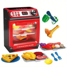 Ігровий набір Побутова техніка Плита з духовою шафою та продуктами (35953)