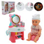 Пупс з інтерактивною ванною кімнатою із аксесуарами (82801)