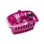 Іграшковий посуд Orion Іриска №8 в корзинці рожевий (OR134PN)