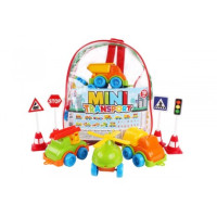 Дитяча іграшка ТехноК Транспорт міні з дорожніми знаками (TH5613)