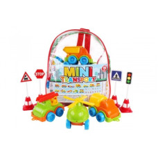 Дитяча іграшка ТехноК Транспорт міні з дорожніми знаками (TH5613)