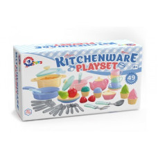 Набір ТехноК іграшковий кухонний посуд 49 ел (TH7723)